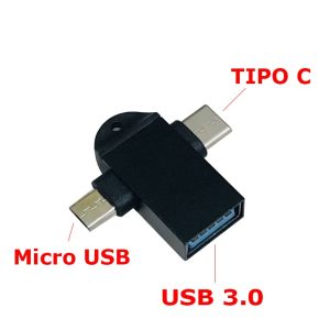 OTG USB A TIPO C / V8 A5A