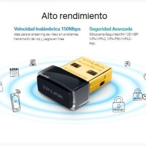 ADAPTADOR USB NANO WIFI N 150MBPS TLWN725N B1