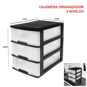 CAJONERA 3 NIVELES PLAPASA A4