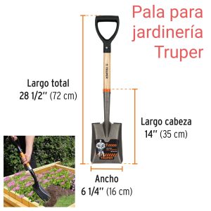 PALAS DE JARDINERIA TRUPER "TIPO D" B1