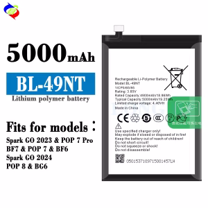 BATERIA TECNO SPARK GO 2022 X1